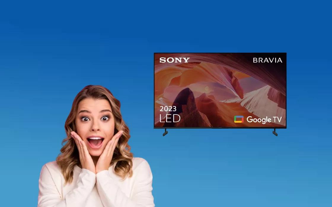 Finalmente in sconto la migliore SMART TV Sony 4K da 55