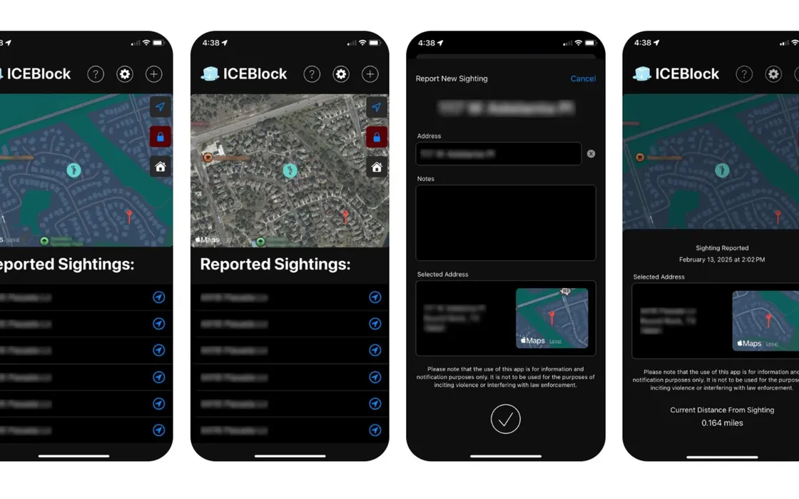 ICEBlock è l'app che aiuta gli immigrati irregolari: Trump la odia