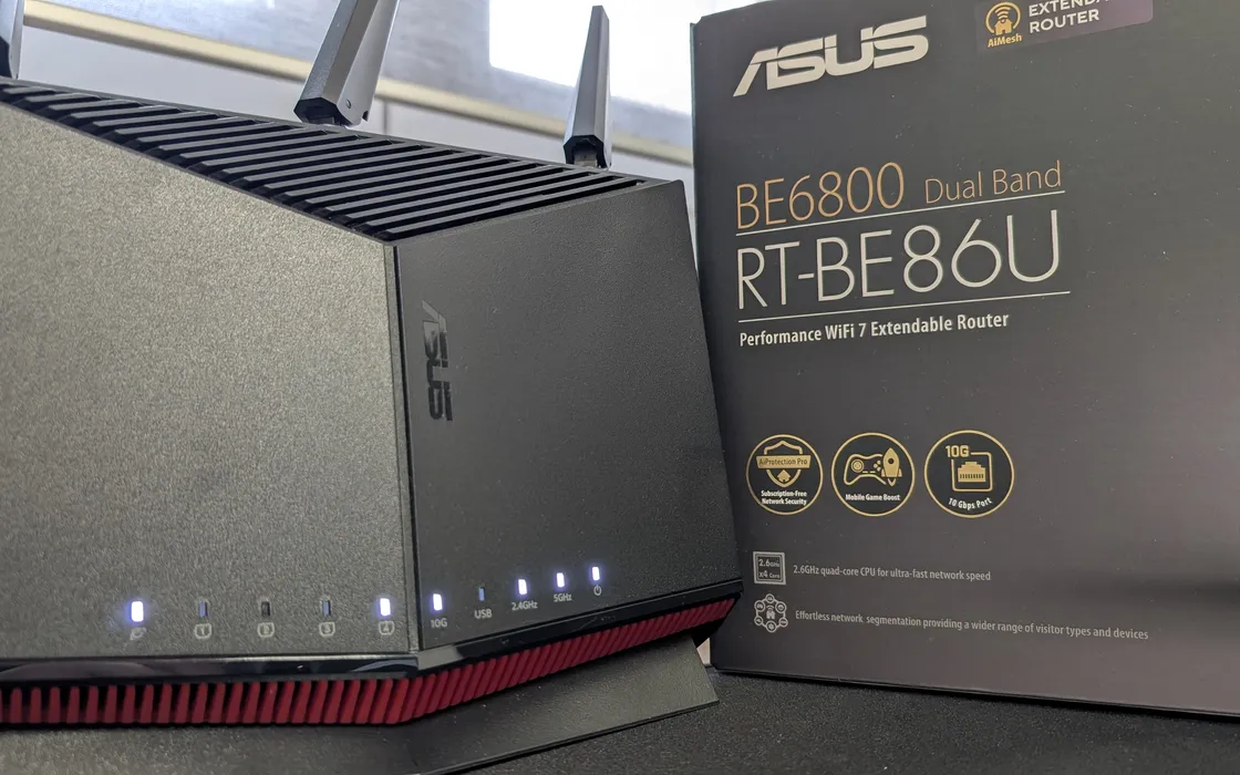 Recensione completa dell'ASUS RT-BE86U: un router Wi-Fi 7 per le massime prestazioni