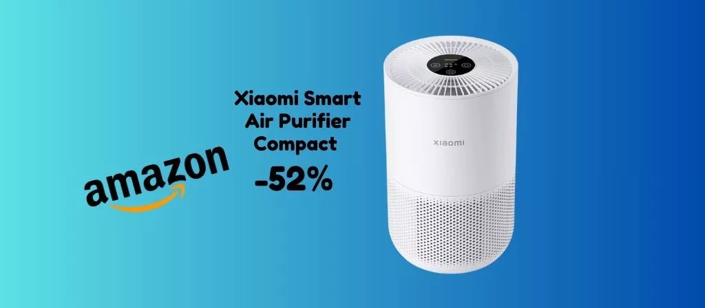 Migliora l'aria della tua casa con Xiaomi Smart Air Purifier, ora SCONTATO del 52% su Amazon!