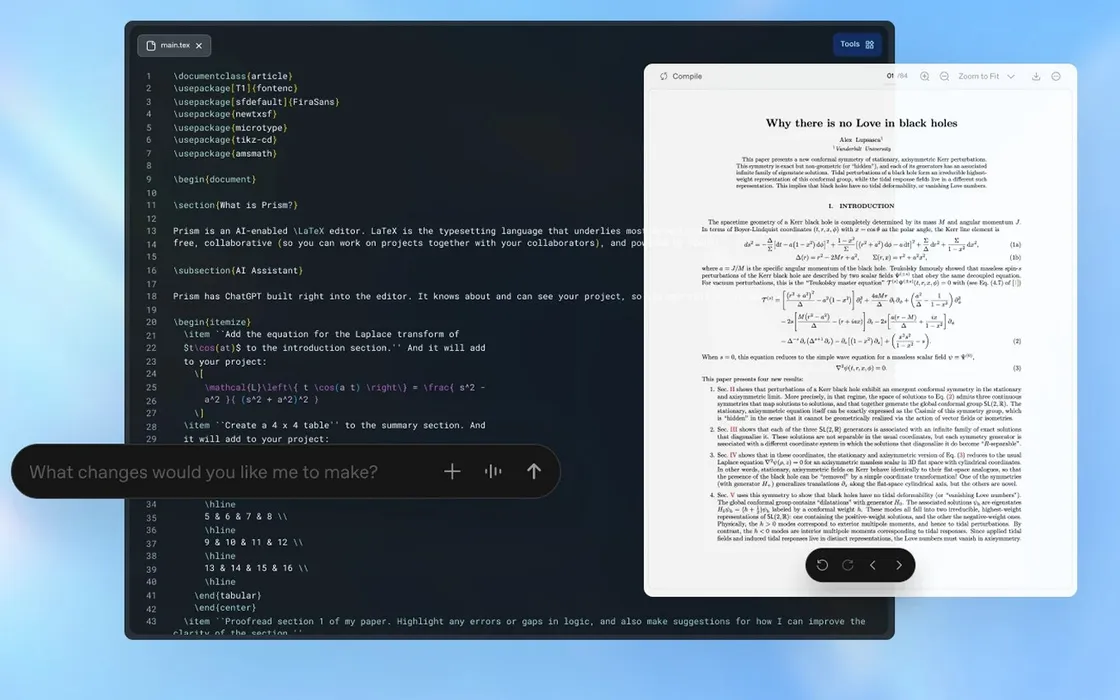 OpenAI Prism: l’AI entra nel cuore del processo di ricerca scientifica