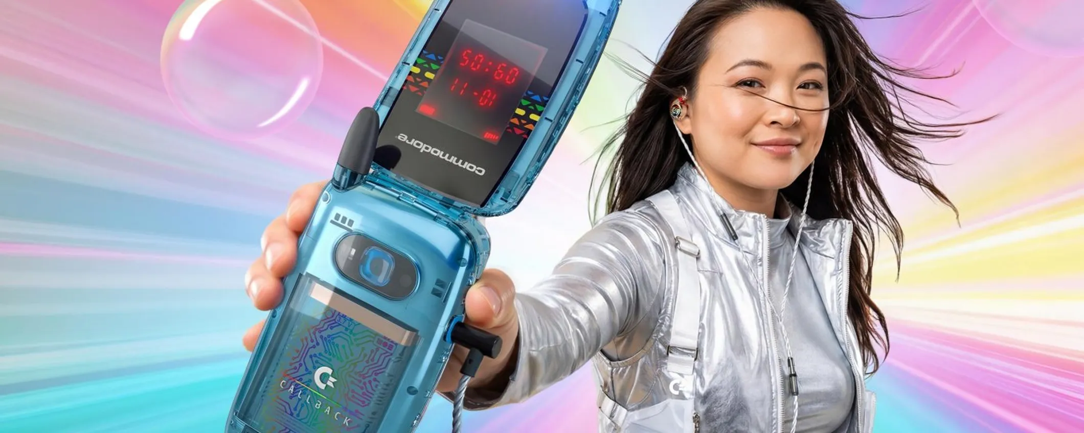 Commodore rilancia con un flip phone che blocca social e browser