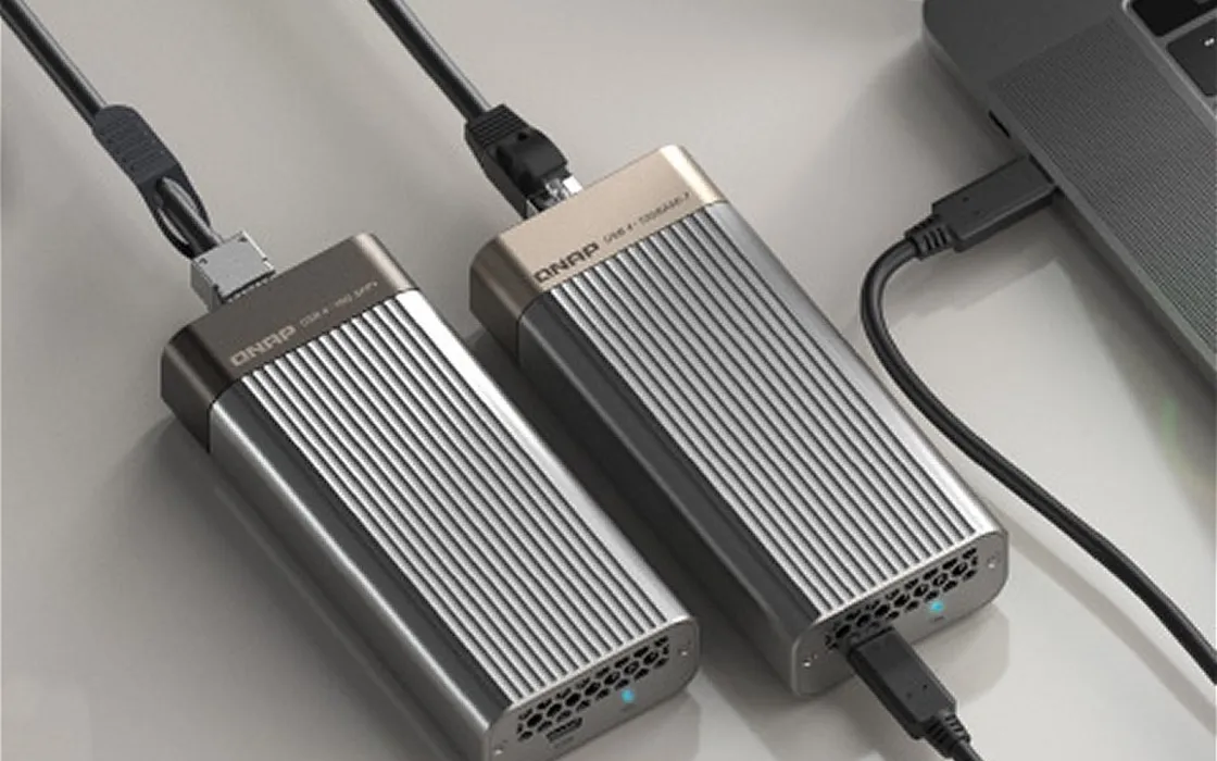 Adattatori di rete QNAP da USB 4 Tipo C a 10 GbE: cosa sono e come funzionano