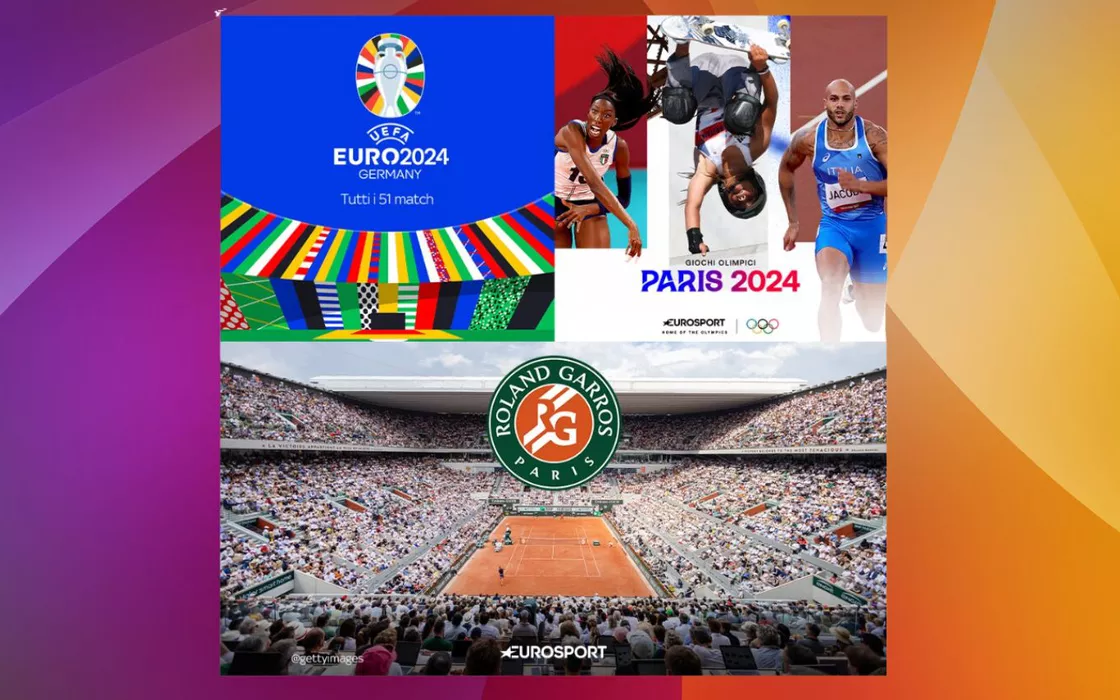 Guarda Euro 2024, Olimpiadi di Parigi e Roland Garros con la nuova offerta Sky
