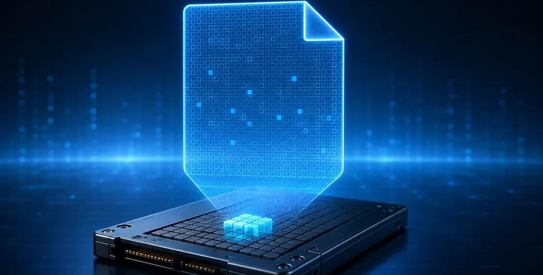 Sparse file: come un file da 500 GB può occupare pochi KB sul disco