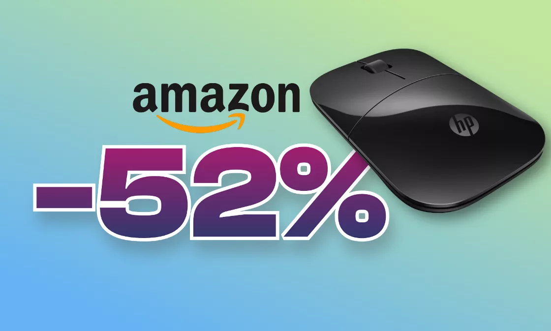 Il Mouse HP più AMATO è scontato del 52% su Amazon: prezzo SHOCK