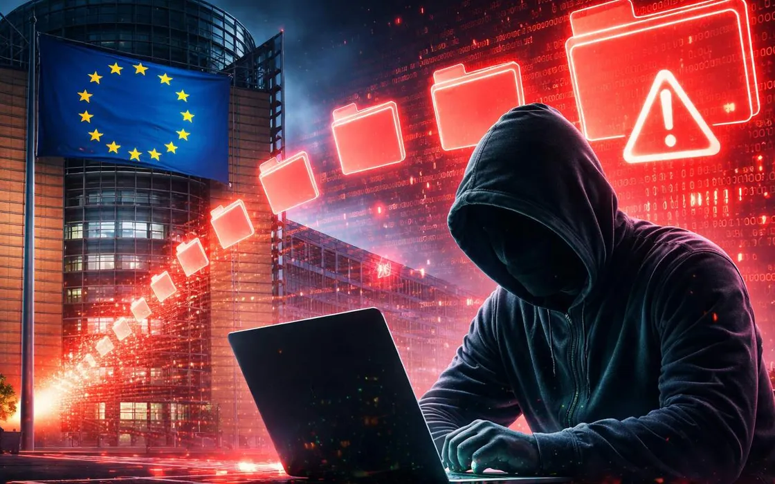 Attacco hacker alla Commissione Europea: rubati 340 GB di dati, coinvolte decine di enti