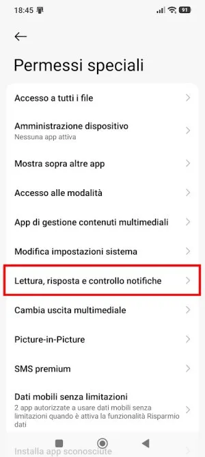 Copertina: Se un’app Android ha questo permesso, può leggere OTP, WhatsApp e notifiche bancarie