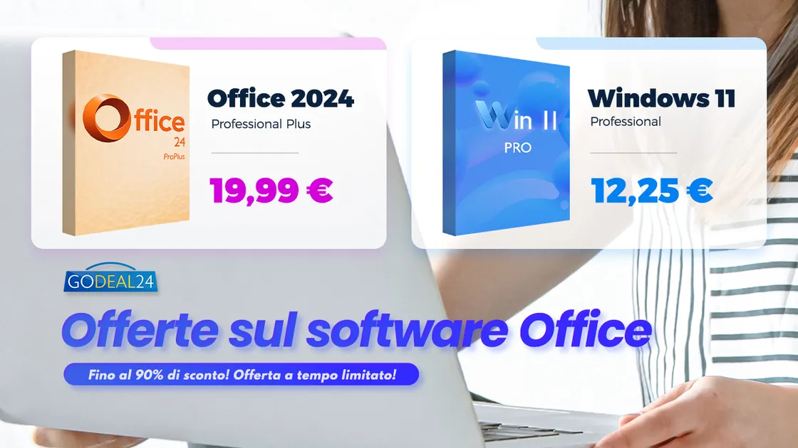 Office 2024 Pro Plus da 16,66€ per PC con le offerte Godeal24