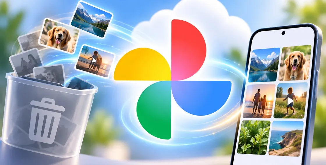 Google Foto dimezza il tempo per recuperare foto e video cancellati