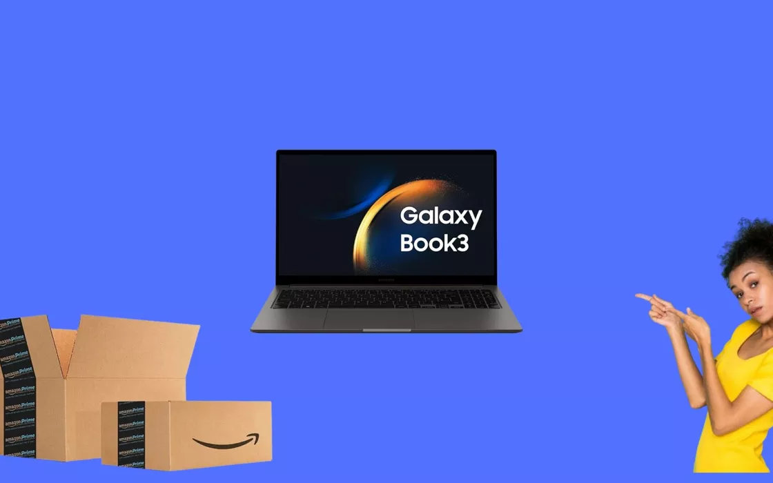 Prime Day 2024: compra il Samsung Galaxy Book3 con i5 e 16 GB di RAM