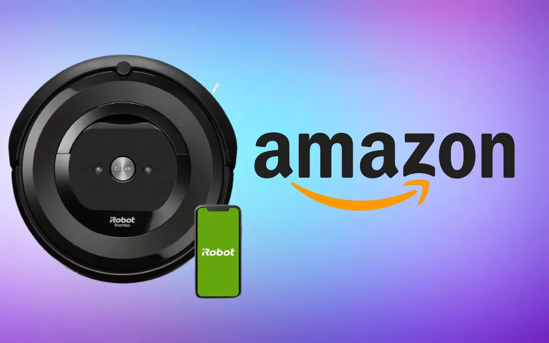 Robot aspirapolvere iRobot Roomba, sconto PAZZO su Amazon (-31%)