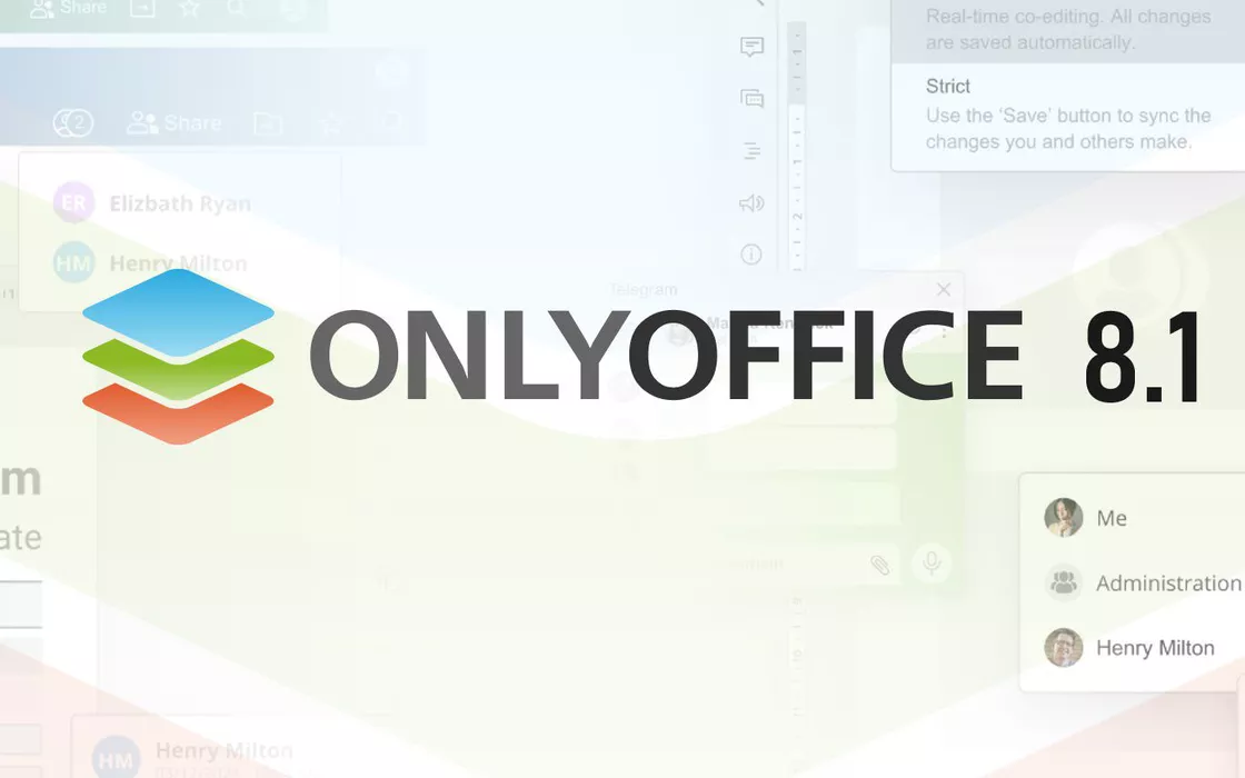 ONLYOFFICE Docs 8.1: tutte le novità per l’Office Automation