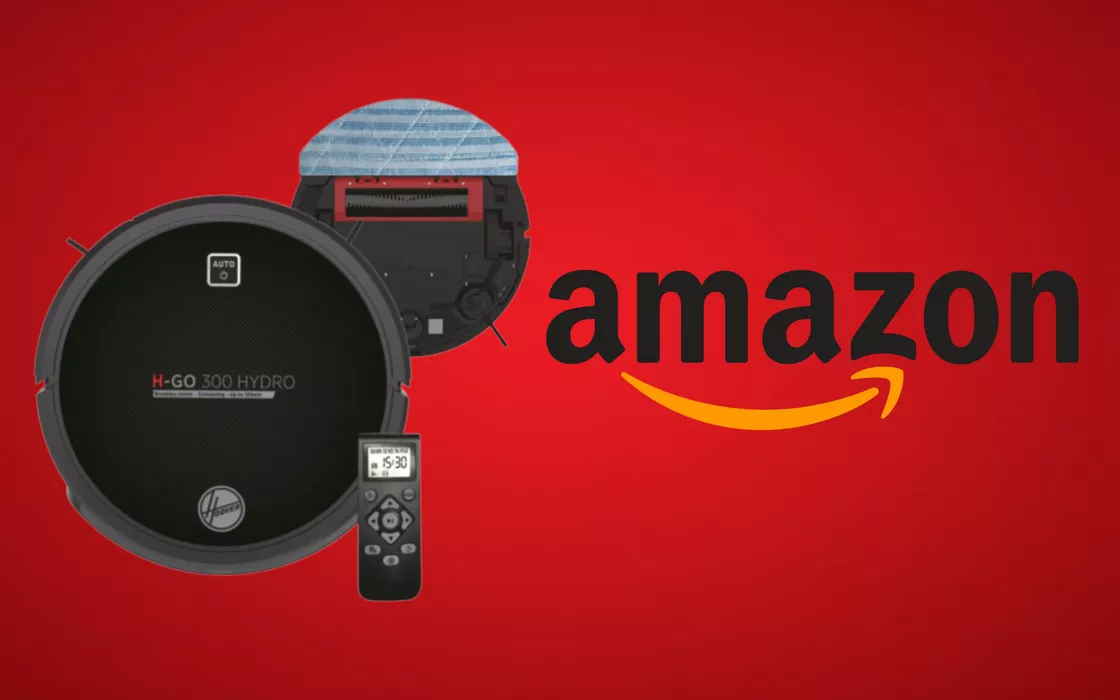 Il robot aspirapolvere Hoover a 129 € su Amazon, che sconto!
