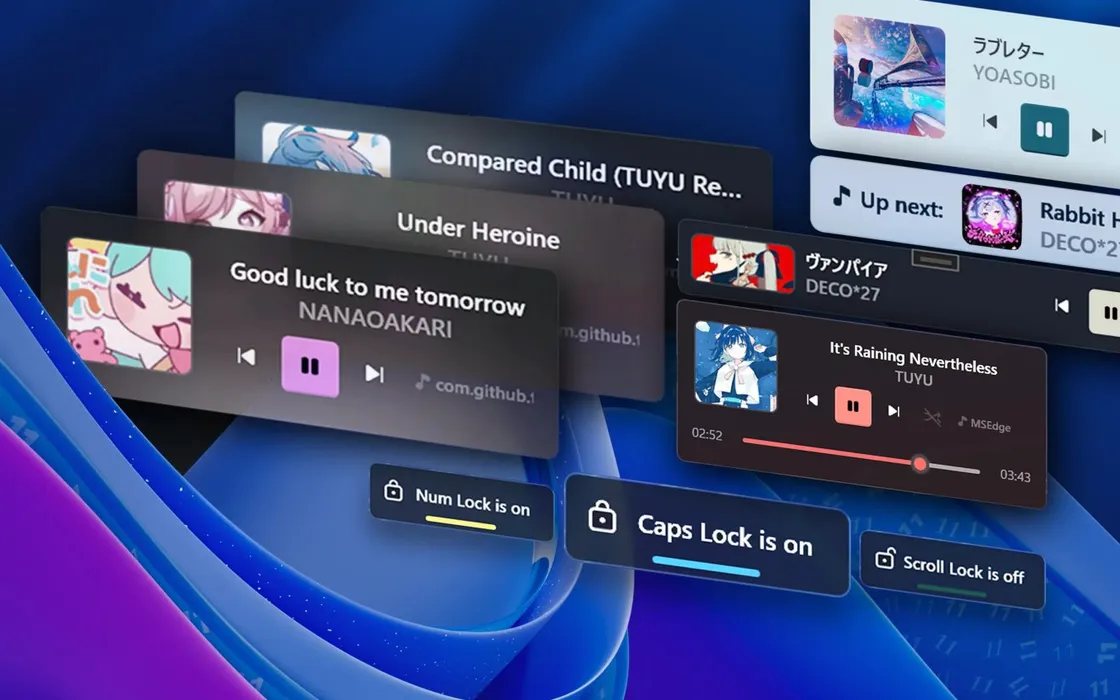 FluentFlyout su Windows 11: widget e nuovi trucchi per una taskbar migliore