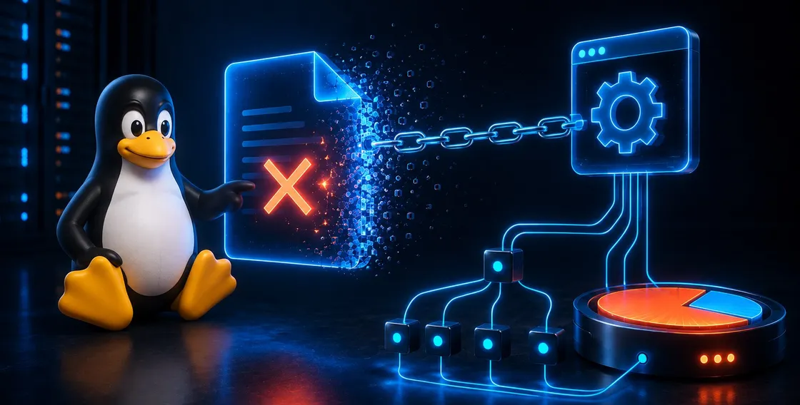 Perché cancellare un file non libera subito spazio su Linux: inode, processi e lsof