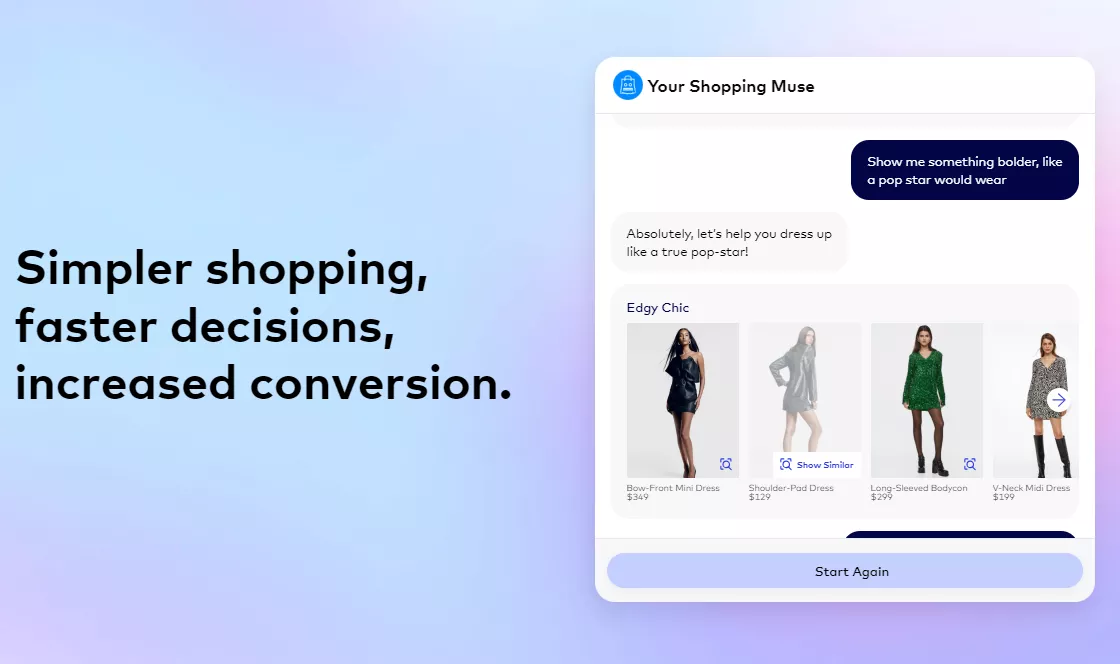 Shopping Muse è lo strumento AI di Mastercard per gli acquisti online