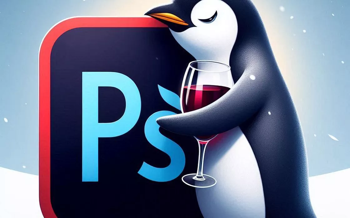 Come eseguire Photoshop 2024 su Linux con Wine