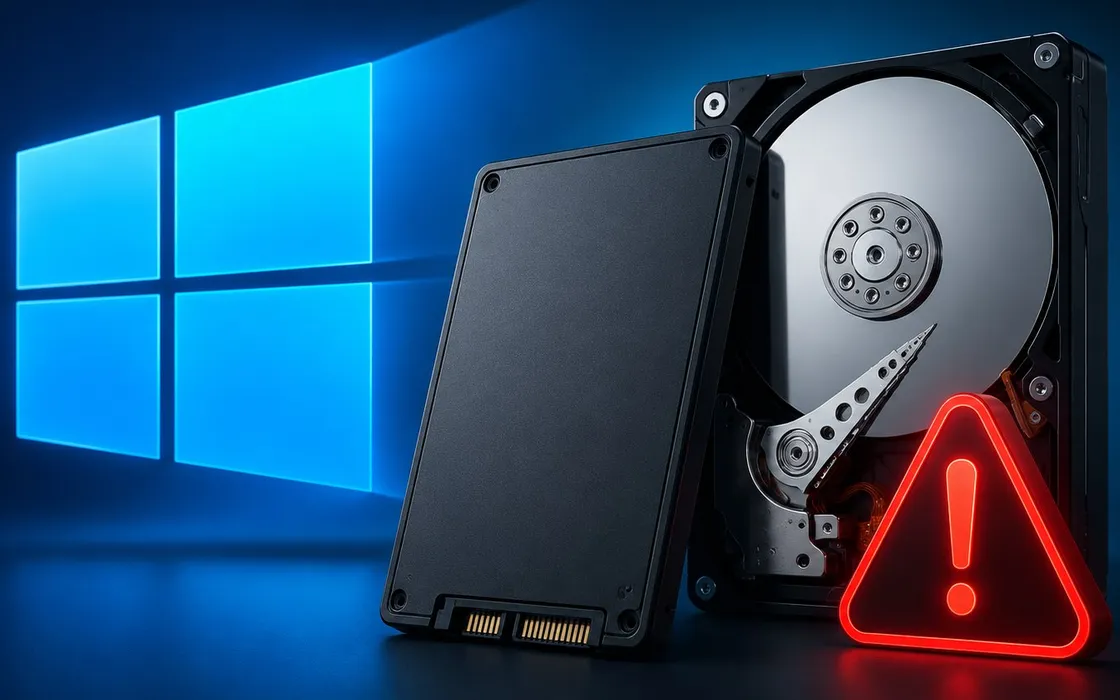 Windows 11: affidabilità limitata per SSD e hard disk. Cosa significa