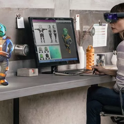 Come funziona HoloLens, la realtà mista di Microsoft