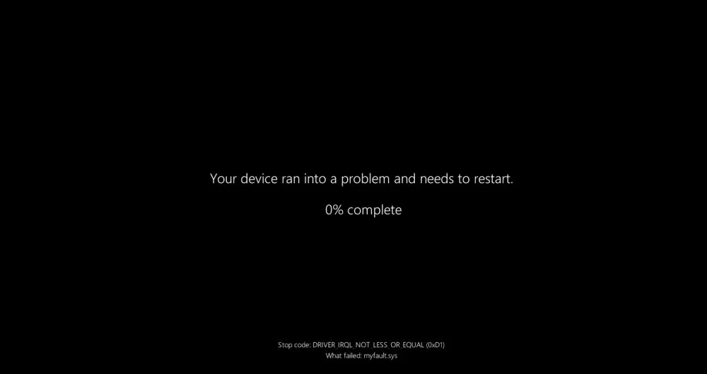 Windows 11: addio alla schermata blu di errore (BSoD). Perché diventa nera?