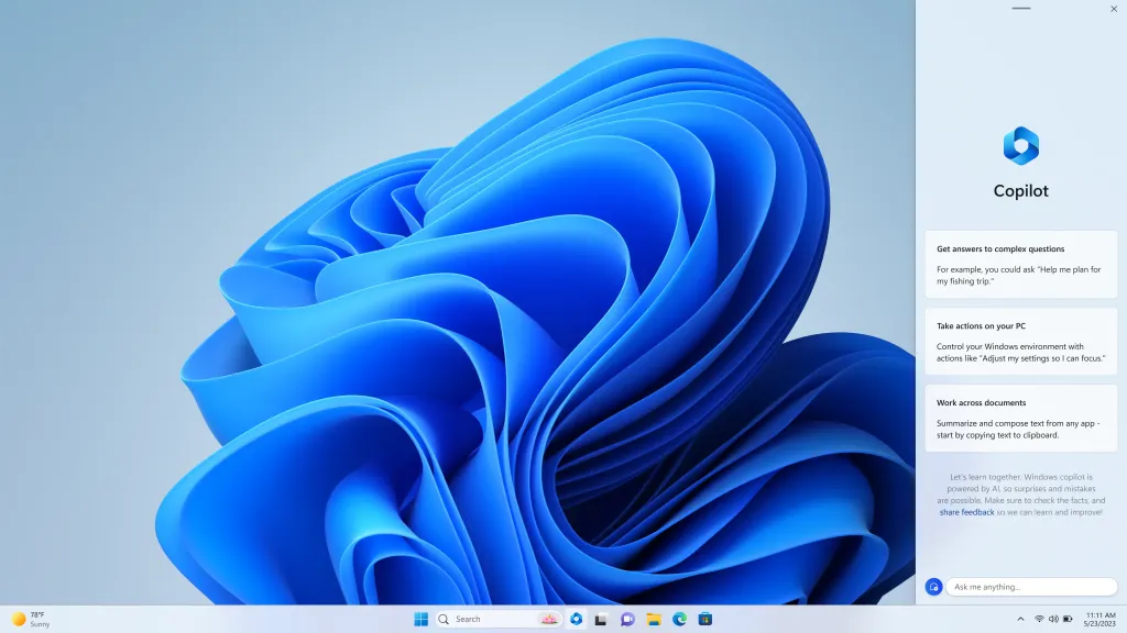 Windows Copilot: cos'è e come funziona. L'intelligenza artificiale sbarca in Windows 11