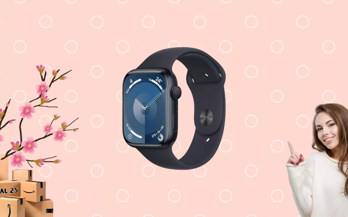 Apple Watch Series 9 SCONTATISSIMO su Amazon: compralo in 5 RATE