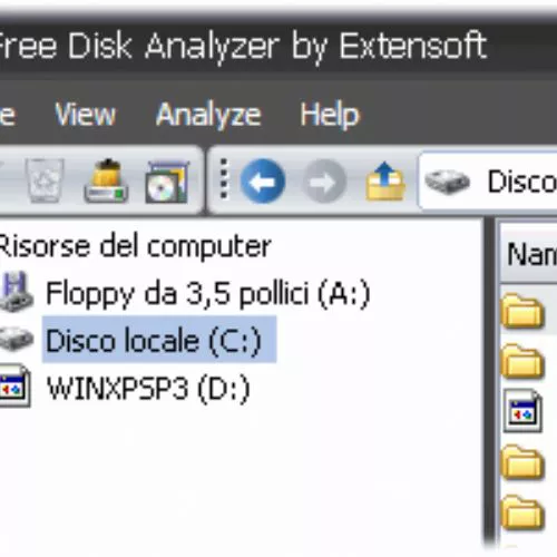 Controllare il contenuto del disco con Free Disk Usage Analyzer