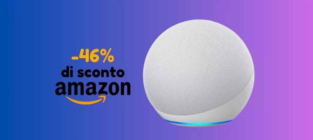 Echo Dot in SUPER PROMO Amazon, è scontato del 46% corri a prenderlo!