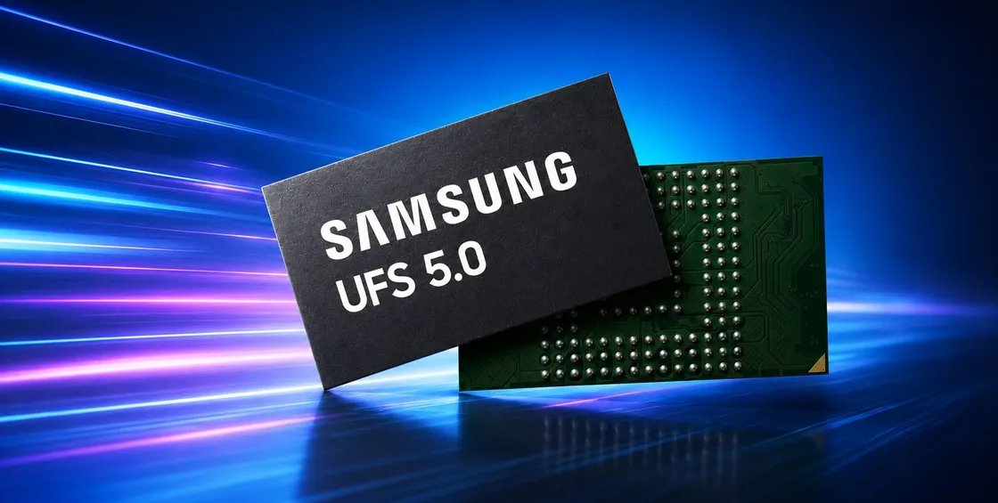 Samsung presenta memorie UFS 5.0: fino a 11 GB/s, più velocità per smartphone e AI locale