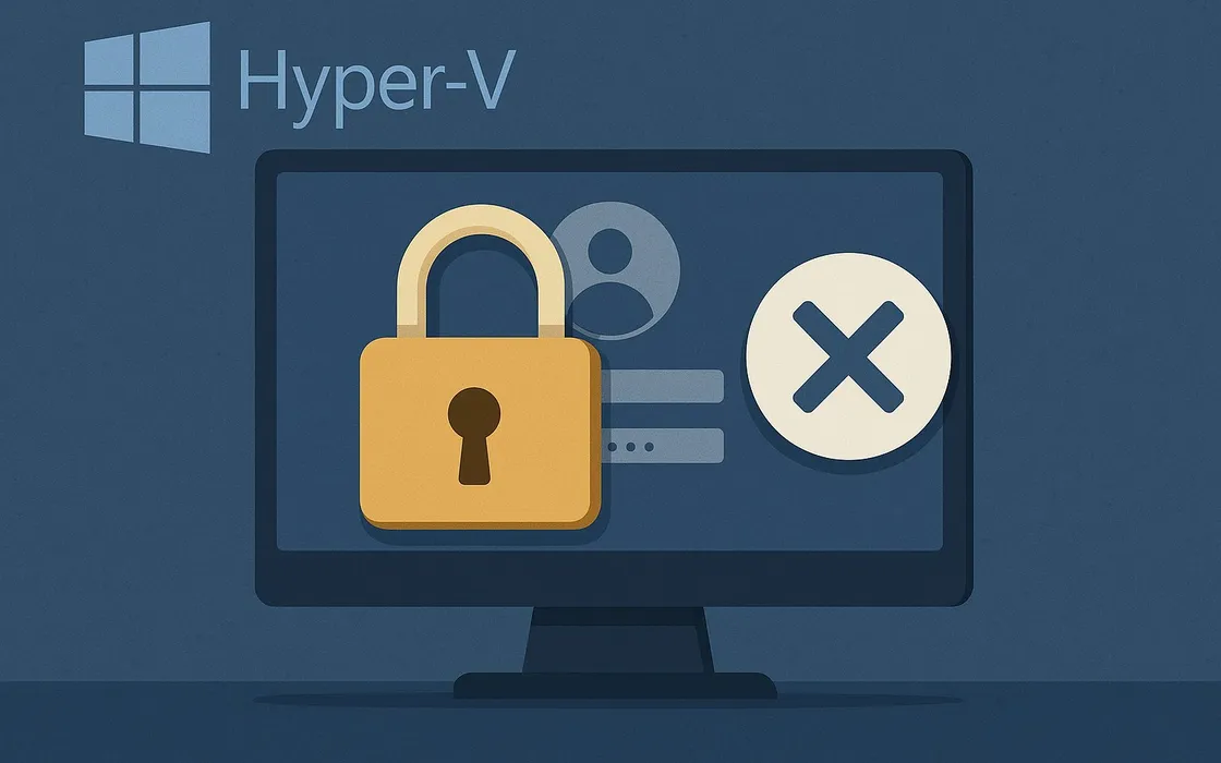 Hyper-V: schermata di login bloccata quando usi un account Microsoft?