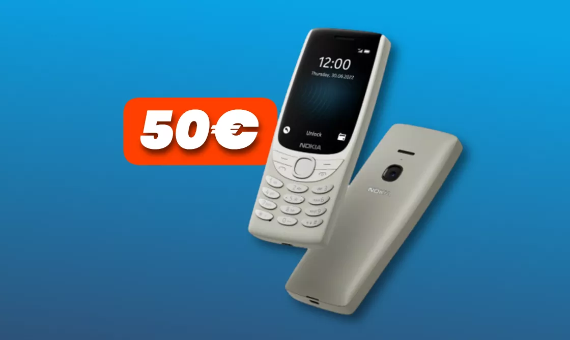 Nokia 8210 4G: solo 50€ per un telefono affidabile e con super autonomia