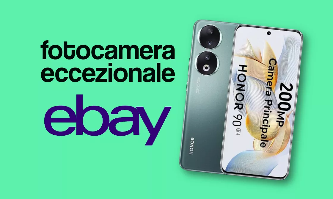 Honor 90 con fotocamera da 200MP in PROMO a meno di 320€