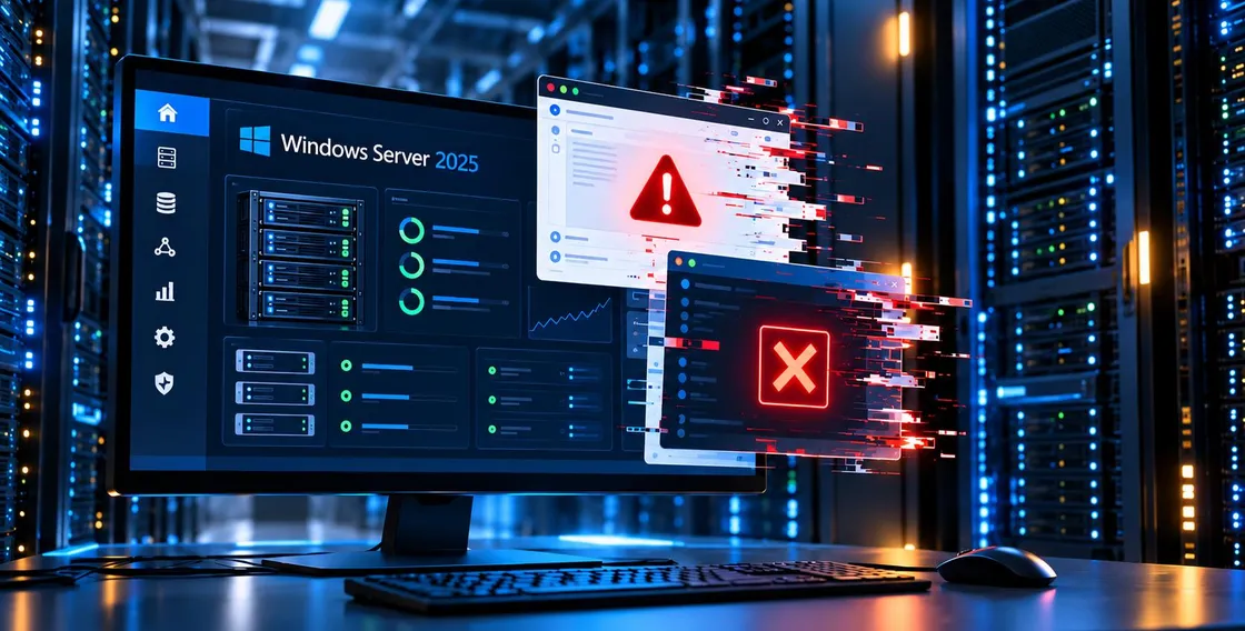 Windows Server 2025, Microsoft avverte: alcune app possono iniziare a crashare