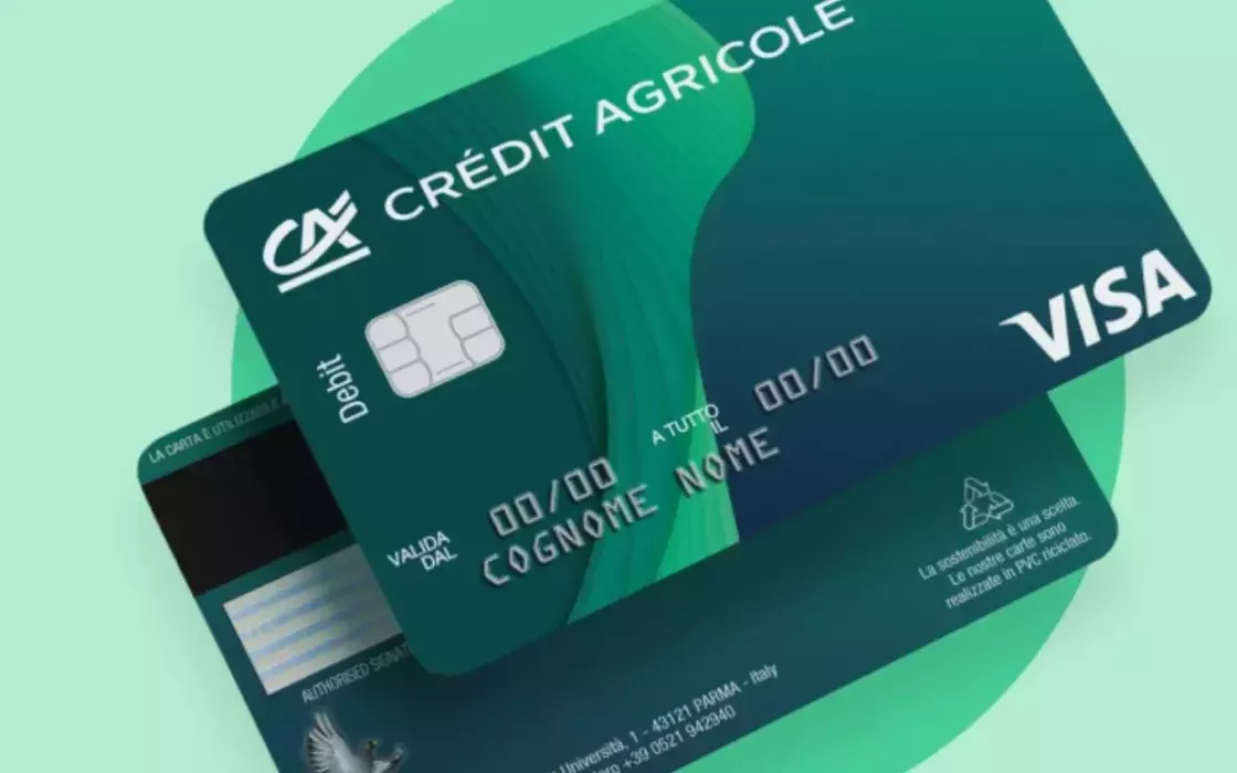 Offerta conto Crédit Agricole: carta di credito revolving e buoni Amazon