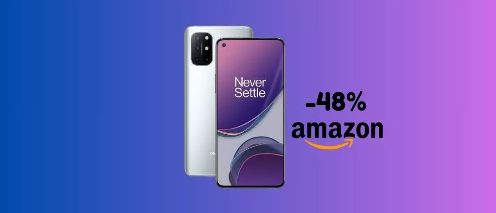 OnePlus 8T su Amazon A META' PREZZO, corri a prenderlo!