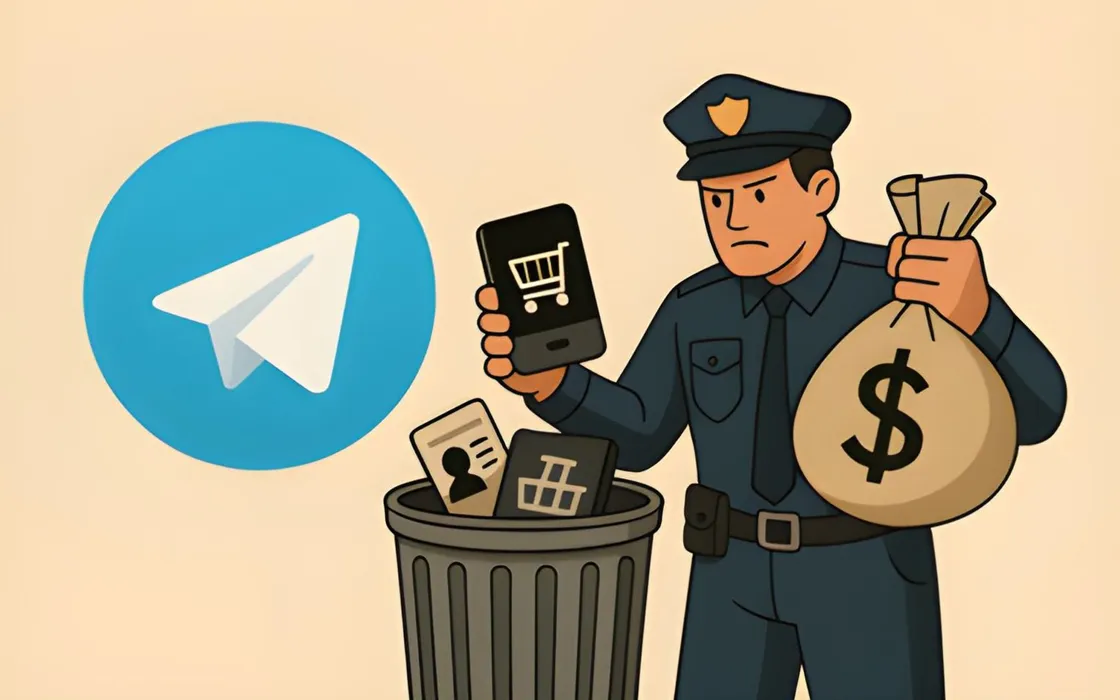 Telegram rimuove mercati neri da 35 miliardi di dollari