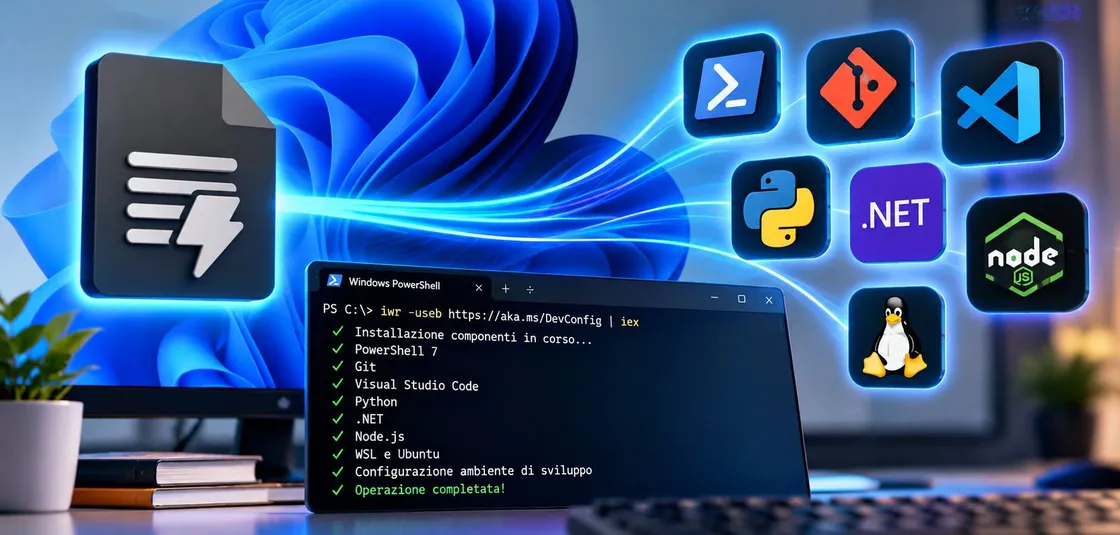 Abbiamo provato Windows Developer Config: cosa cambia in Windows 11