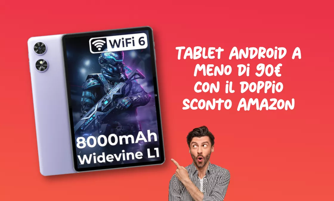 A questo tablet Android non manca nulla e costa MENO DI 90€