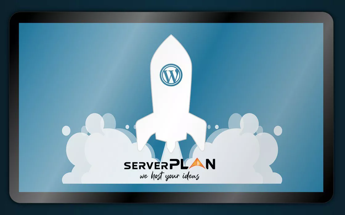 Hosting WordPress Gestito e preinstallato con ServerPlan