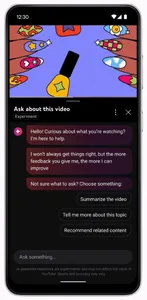 YouTube AI conversazionale