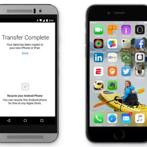 Da Apple un'app per passare da Android ad iOS
