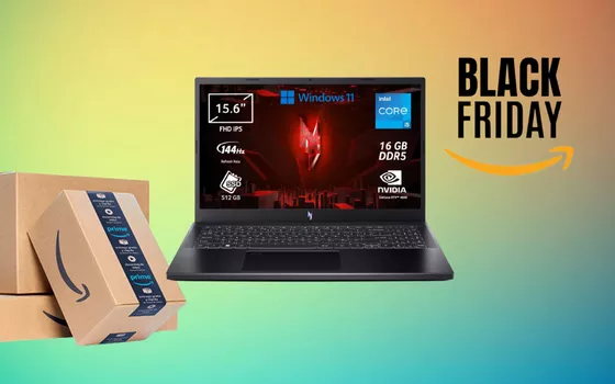 Acer Nitro V15, il notebook da gaming in sconto al Black Friday (-15%)