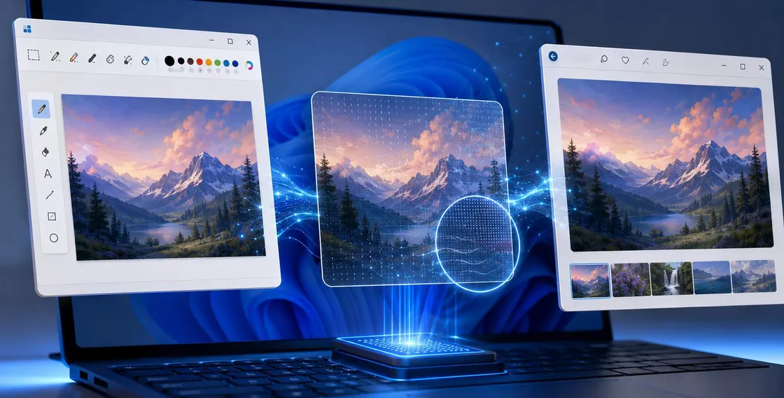 Microsoft Paint e Foto inseriscono un identificatore invisibile nelle immagini AI generate in locale