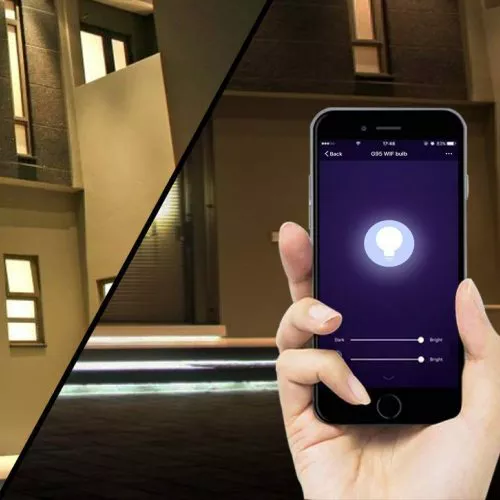 Spegnere e accendere luci a distanza con una app o con i comandi vocali