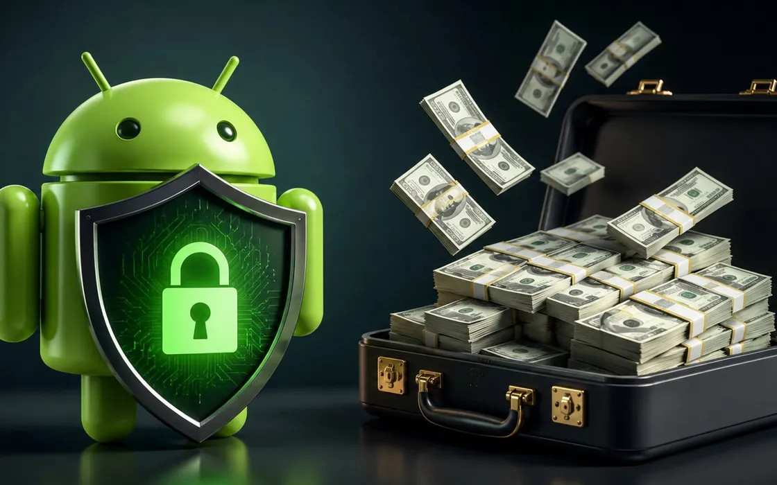 Google offre fino a 1,5 milioni di dollari per bug Android