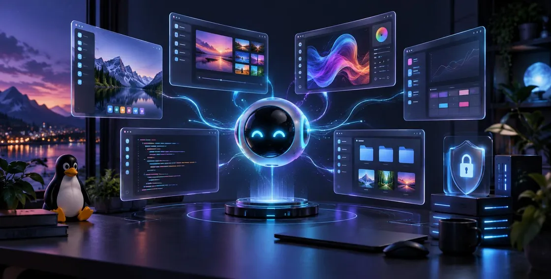 KDE immagina Linux con un desktop che si ricostruisce da solo intorno all'utente