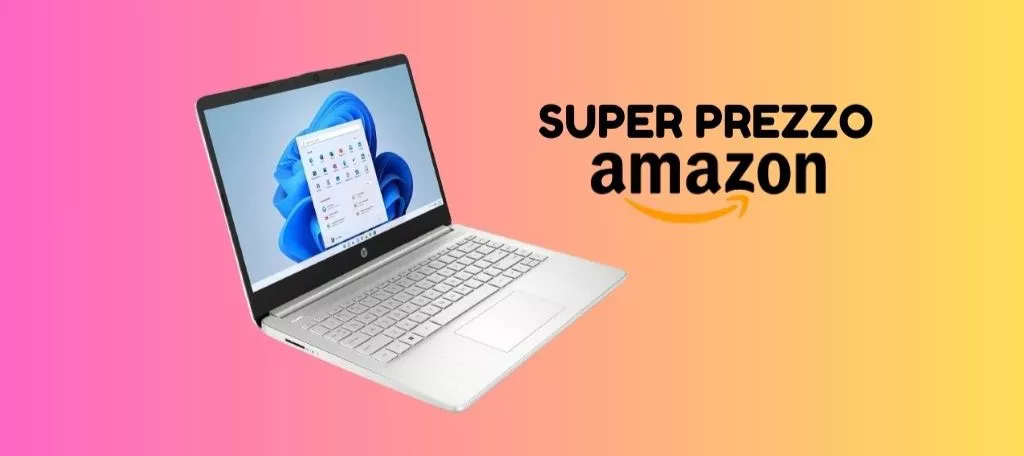 Laptop HP: oggi è tuo ad un SUPER PREZZO (solo su Amazon)