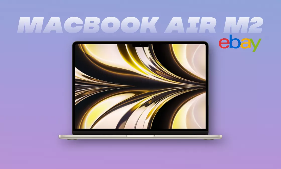Il MacBook Air M2 è da prendere al volo su eBay con lo sconto Tech Week