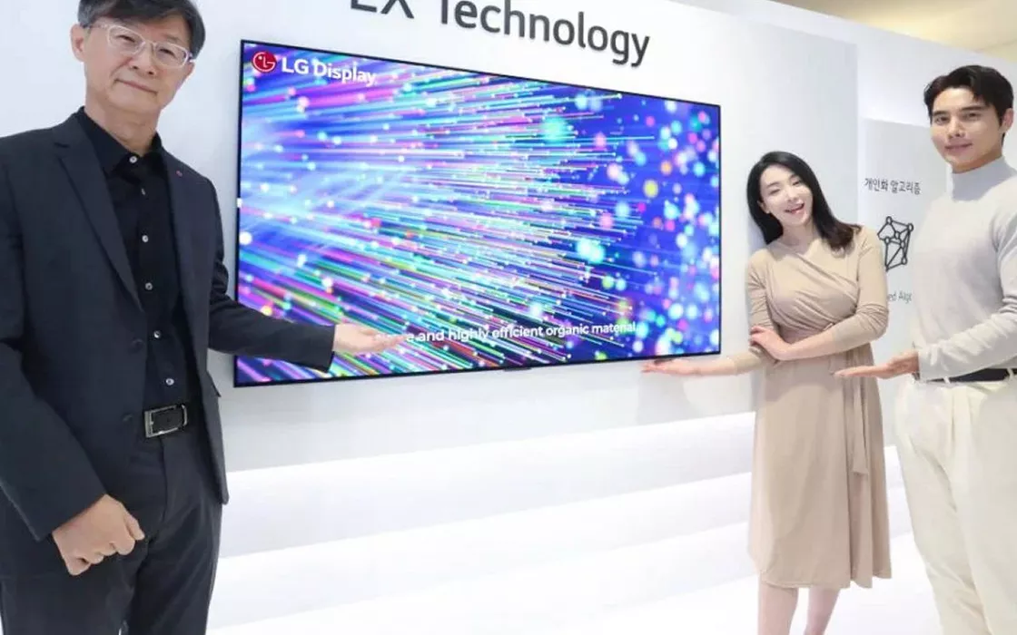 LG Display presenta OLED.EX, nuova tecnologia per i TV dell'azienda
